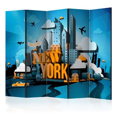 Sobna pregrada u 5 dijelova New York - welcome II 225x172