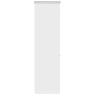 Rolo zavjesa za tuš s kazetom, 60x240 cm, bijela