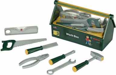 KLEIN Dječja kutija s alatom Bosch 8573, plastična