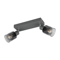 TRIO Antracitno sivi reflektor ø 7 cm Cadiz