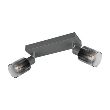 TRIO Antracitno sivi reflektor ø 7 cm Cadiz