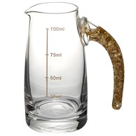 Kristalni vrč s mjerilom Tip 3 100 ml, zlatni