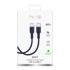 PURO ICON USB-C na USB-C kabel 1,5 m, tamnoplavi