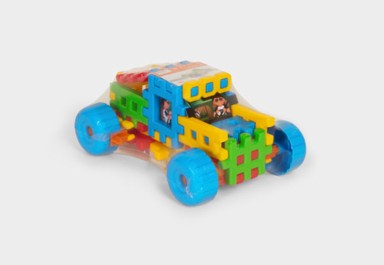 MARIOINEX Set Waffle kockica, terenac, 37 kom