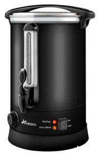 TRESKO Grijač za kuhano vino 20 l, crni