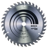 BOSCH List kružne pile Optiline Wood, za ručne pile