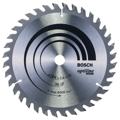 BOSCH List kružne pile Optiline Wood, za ručne pile