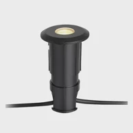 MARKSLOJD Garden 24 vanjska decklight 3w 60mm black fixed led ip44 ma107285