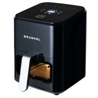 GRUNKEL Friteza na zrak BLACK EASY FRYER, 1200 W, crna