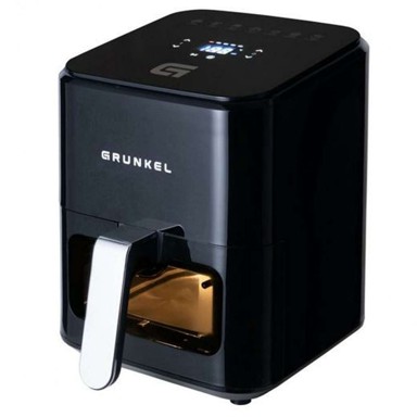 GRUNKEL Friteza na zrak BLACK EASY FRYER, 1200 W, crna