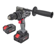 HOOZAR akumulatorski udarni odvijač 18 V 135 Nm CDH135BL-T2 s 2 baterije 5 Ah