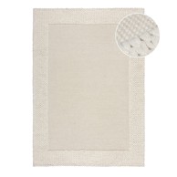 FLAIR RUGS Bež vuneni tepih 170x120 cm Rue 