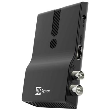 TELE SYSTEM DVB-T/T2 prijemnik TS6810 T2 STEALTH, H.265/HEVC, 10-bitni