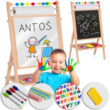 RICOKIDS Ploča za djecu 80x40x28 cm