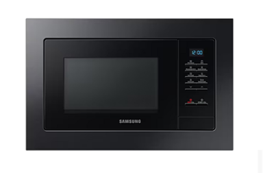 SAMSUNG Ugradbena Mikrovalna pećnica MG23A7013CA/OL, 800 W, 23 l crna