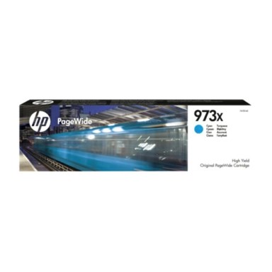 HP Tinta, 973X, visokog kapaciteta, original, cijan