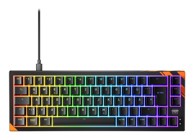 CHERRY Gaming tipkovnica K5 PRO TMR Compact, USB, QWERTZ DE, crno-narančasta