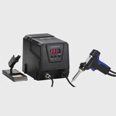 TOOLCRAFT Lemna stanica ZD-8925, vakuum, 90W, 160–480°C, mikroprocesorska