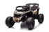 ATV Buggy na akumulator CAN-AM Maverick 4x4, bež