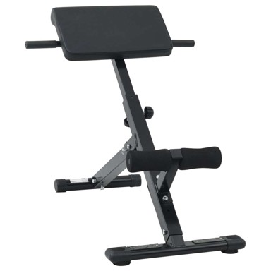 Sklopiva i podesiva hyperextension klupa 120 kg, čelik