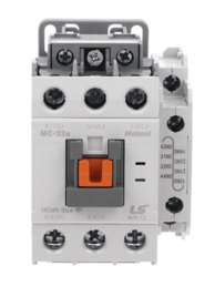 LS Kontaktor 32A 3P 15kW 24V DC 1Z1R MC-32a 24VDC 1a1b