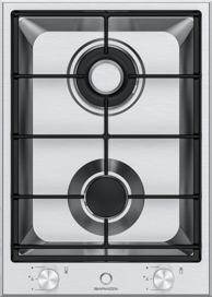 BARAZZA Ugradbeno plinsko kuhalo Thalas x2