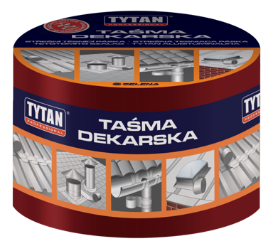 TYTAN Krovna brtvena traka 15 cm x 10 m, crvena/cigla