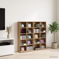 CD ormar 2 kom 65 x 23,5 x 97,5 cm, hrast artisan
