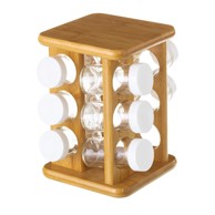 CASA SELECCIÓN Posude za začine u setu 12 kom sa stalkom