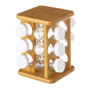 CASA SELECCIÓN Posude za začine u setu 12 kom sa stalkom