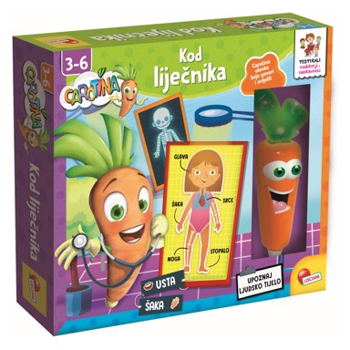 LISCIANI Edukativna igra, Kod liječnika