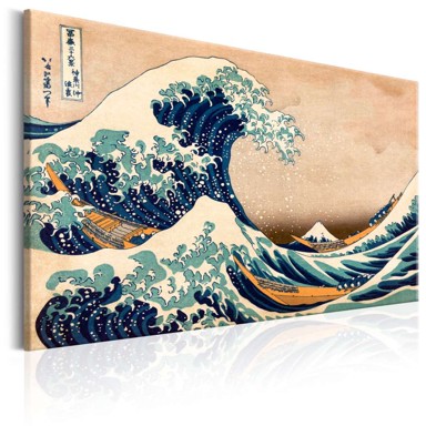 Slika The Great Wave off Kanagawa (Reproduction) 90x60