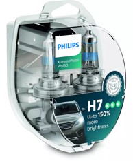 PHILIPS Žarulja X-treme Vision Pro150, 12V, do 150% više svjetla, do 20% bjelije (3350-3600K)