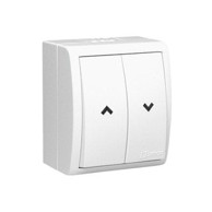Tipka za rolete IP54 AQZ1/11 aquarius, bijela