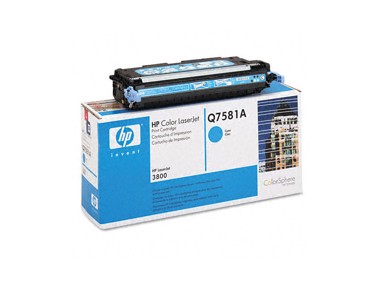 HP Toner Q7581A, otkup prazni, cyan