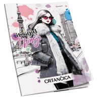SOFT+ CONNECT Školski obrazac crtančica za 1. razred, Girl