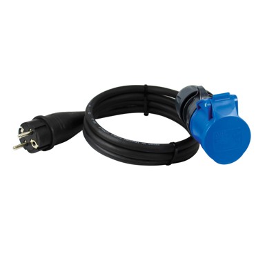 COMMEL Produžni kabel s utikačem i natikačem 10m 5x2,5mm CEE AT N07V3V3-F