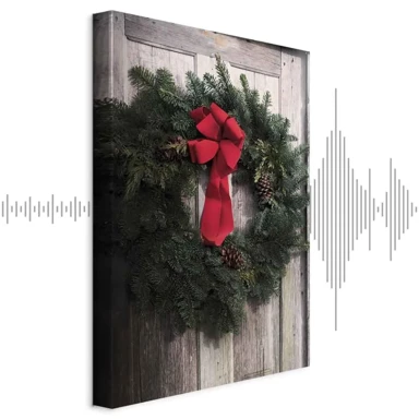 Slika Christmas Wreath, jednodijelna, okomita, 20x30 cm