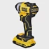 DEWALT Aku udarni odvijač DCF809D2T, 3200 o/min, crno-žuti