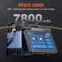 VEVOR Fiber Fusion Splicer, središnje poravnanje, 6 motora, 14.6 x 13.1 x 15.2 cm, zaslon osjetljiv na dodir