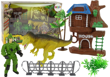 Veliki set dinosaura s Allosaurusom i dodacima