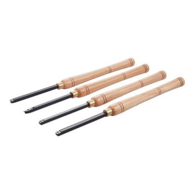 VEVOR Set alata za tokarenje drveta, 4 komada, 510x163x47 mm