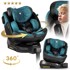 NUKIDO Autosjedalica 0-36 kg Prestige Line ISOFIX, crna