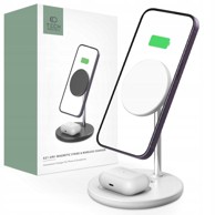 TECH-PROTECT Punjač bežični A21 MagSafe za telefon i AirPods, bijeli