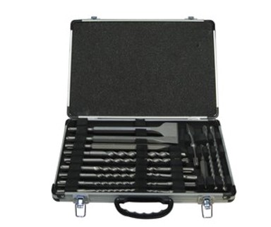 MAKITA Set SDS-Plus svrdla i dlijeta u koferu, 17 dijelova  