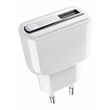 CELLULARLINE Kućni punjač za Huawei/Xiaomi/Motorla, 10W, 1xUSB-A, QC, micro USB Kabel 100cm, bijeli