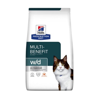 HILL'S PD Cat w/d Multi-Benefit s piletinom 1,5 kg
