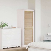 Ormarna vrata, 170 x 59,5 x 2,1 cm, masivna borovina, smeđa