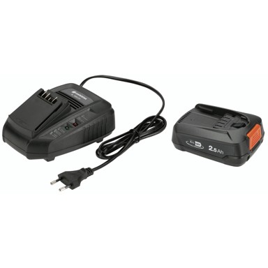 GARDENA AKU Set baterija + punjač - P4A PBA 18V/45 2,5 Ah + AL 1830 CV