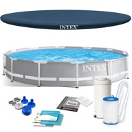 INTEX Montažni bazen 366 x 76 cm, set 4-u-1, 26712